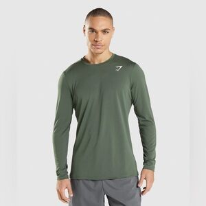 Gymshark Arrival Long Sleeve T-Shirt | Green